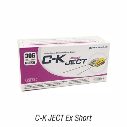 C-K JECT Dentistry-Sterile Injection Needles for Single Use (30G X 12mm)