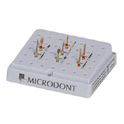 MICRODONT Diamond Burs (Fine and Ultrafine Finishing Kit 10.801.004)